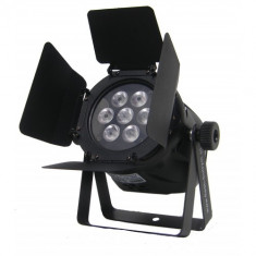 LED PAR 36 7X10W RGBW IN1 DMX + BARNDOOR foto