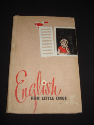 V. SKULTEY - ENGLISH FOR LITTLE ONES (1963, editie cartonata) foto