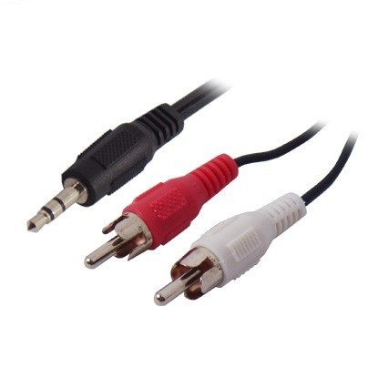 CABLU JACK STEREO LA 2 RCA, 10 M CABLU JACK STEREO LA 2 RCA, 10 M