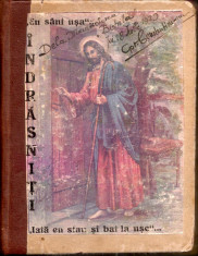 1915 INDRASNITI - CALENDAR ZILNIC CRESTIN 366 pagini, coperti carton, format mic foto