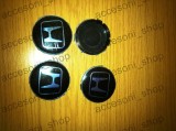 Capace Janta Honda 60mm/55mm, Set 4 Bucati, Plastic+Metal, Accesorii Auto Roti