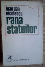 Rana statuilor - Ioan Dan Nicolescu / 1977 foto