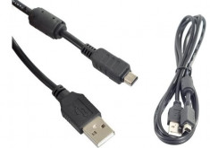 cablu Olympus USB6 SP-310, SP-320, SP-350, SP-500, SP-510, SP-550, SP-560, SP-700 D-630, D-595, D-545, D-435, D-425 E-330, E-500, E-410, E-510, E-420 foto