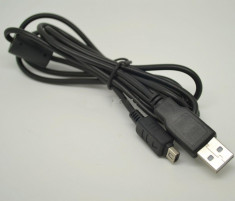 cablu date CB-USB6 CB-USB5 Olympus E-510, E-520, E-610, E-620, Pen E-P1, E-P2, E-P3, E-PL1, E-PL2, E-PL3, E-PM1, FE-120, FE-130, FE-140, FE-200 foto