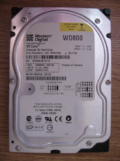 HDD 3,5inch WD800 80GB IDE foto