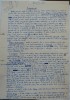 2 pagini manuscris ale scriitorului Matei Calinescu, 1964, Polirom