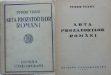 Cumpara ieftin Tudor Vianu , Arta prozatorilor romani , 1941 , prima editie