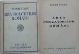 Cumpara ieftin Tudor Vianu , Arta prozatorilor romani , 1941 , prima editie