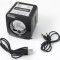 BOXA PORTABILA neagra acumulator intern MP3 PLAYER si RADIO FM slot card si usb