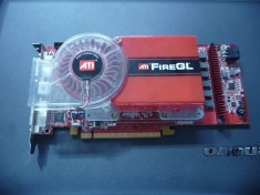 PLACA VIDEO ATI FIREGL V7350 1GB DDR3 256 BITI IMPECABILA FOTO REALE foto