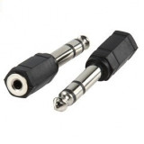 Adaptor jack 3,5 mm mama la jack 6.3mm