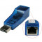 Placa retea RJ45 adaptor usb externa pe USB+cd placa de retea externa USB RJ45 placa de retea RJ 45. HEXIN USB2.0 LAN ADAPTER NETWORK RJ 45