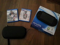 Mokazie!!!Ps Vita 3g pachet full/card 16gb +2 jocuri Unit 13 &amp;amp;amp; Fifa 13 foto