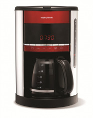 Cafetiera Morphy Richards 47089 - Afisaj, Programator - Reducere de la 350 RON foto