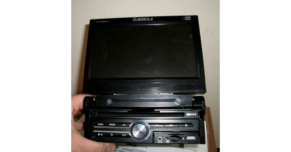 dvd audiola dvx 698 rds t usb card touchscreen ecran detasabil audiola