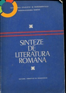 SINTEZE DE LITERATURA ROMANA,STARE FOARTE BUNA