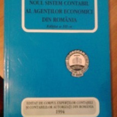 NOUL SISTEM CONTABIL AL AGENTILOR ECONOMICI DIN ROMANIA