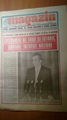 magazin 27 iulie 1985-20 ani de cand ceausescu este ales secretar general PCR foto