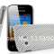 husa protectie mesh alba Samsung Galaxy Y S5360 silicon rigid antiradiatii + folie protectie