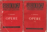 (C3595) OPERE DE G. TOPIRCEANU, VOL.1 - POEZII, VOL.2 - PROZA, E.S.P.L.A., 1956