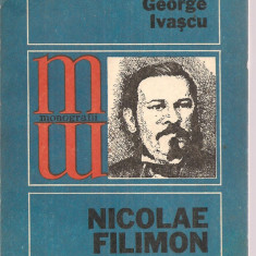 (C3609) NICOLAE FILIMON DE GEORGE IVASCU, EDITURA ALBATROS, 1977