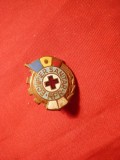 Insigna veche -Echipier Sanitar RPR -anii&#039;50