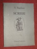 SCRIERI - N. BAGDASAR