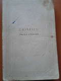 PROZA LITERARA - Mihai Eminescu, 1964