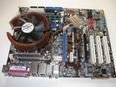 ASUS A8N-SLI PREMIUM+AMD Athlon 64 X2 3800+, cooler Zalman CNPS7000A-Cu, dvd-rom si memorie 1Gb foto