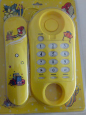 TELEFON COPII ( FIX ANALOGIC POATE FI FOLOSIT SI CA INTERIOR INTERFON ) foto