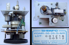 Motor DC VGMR-58-20-D cu reductor , ambreaj electromagnetic si modul de comanda foto