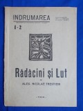 NICOLAE AL.TRESTIENI - RADACINI SI LUT ( POEZII ) , PLOIESTI , 1946 *