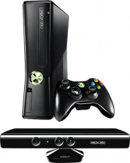 Consola XBox 360, 250Gb + kinect sensor + 2 manete wireless + 5 jocuri originale foto