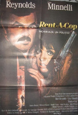 Afis cinema &amp;quot; RENT A COP &amp;quot; 1987 foto