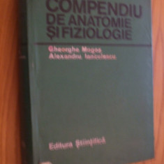 COMPEDIU DE ANATOMIE SI FIZIOLOGIE - Gh. Mogos, Al. Ianculescu - 692 p.