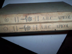 ABC...APICOL(2VOLUME/CARTE DE APICULtURA SI STUPARIT)=CONST.HRISTEA/L.PADUREAN foto