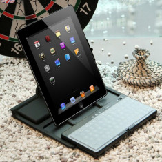 HUSA CARCASA IPAD 2 3 360 GRADE TASTATURA COMPLETA GLISANTA BLUETOOTH == POZE DETALIATE IN DESCRIERE foto