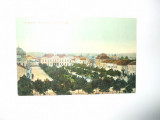 Carte postala Turnu Severin Vederea generala a parcului 1911