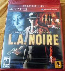 LA Noire, PS3, original si sigilat, 75 lei(gamestore)! Alte sute de jocuri! foto