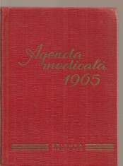 (C3757) AGENDA MEDICALA 1965, EDITURA MEDICALA, 1965, foto