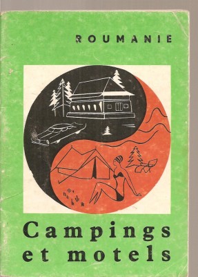(C3723) CAMPINGURI SI MOTELURI, ROMANIA, OFICIUL NATIONAL DE TURISM, foto