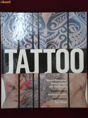 TATTOO album tatuaj tatuaje tatoo body skin art arta tatuajului design 100 ill. foto