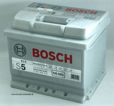 Bosch Silver PLUS S5 63Ah LIVRARE GRATUITA DOAR IN BUCURESTI foto