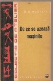 (C3737) DE CE SE UZEAZA MASINILE DE M. R. MUSTAFA, EDITURA TEHNICA, 1962