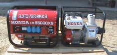 Vand generator de curent (inclusiv trifazic) Honda EM 5500 CXS foto