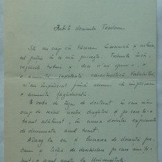 Scrisoare C. C. Giurescu , catre arhitectul si scriitorul Horia Teodoru , 1926