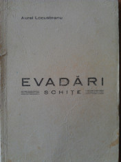 Aurel Locusteanu - Evadari / Schite, 1935 - Autograf si Dedicatie foto