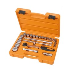 Trusa chei BETA, Set chei tubulare + accesorii de 1/2&amp;quot; 25 piese Calitate garantata de BETA - Italia, lider european in scule de mana. foto