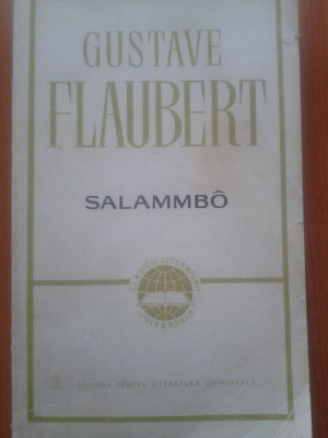 SALAMMBO - Gustave Flaubert foto