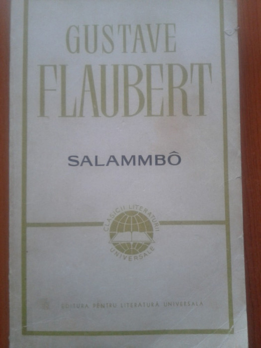SALAMMBO - Gustave Flaubert